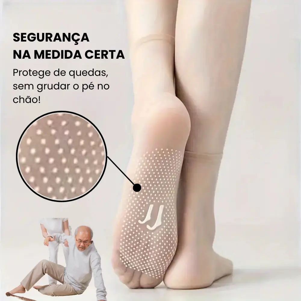 Meias Ortopédicas Invisíveis Circulare - (COMPRE 1 LEVE 10)